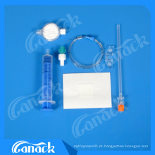 Certificados de Fornecedor Médico Ce / ISO Kit de Sutura Cirúrgico Estéril Descartável Conjunto Espinhal